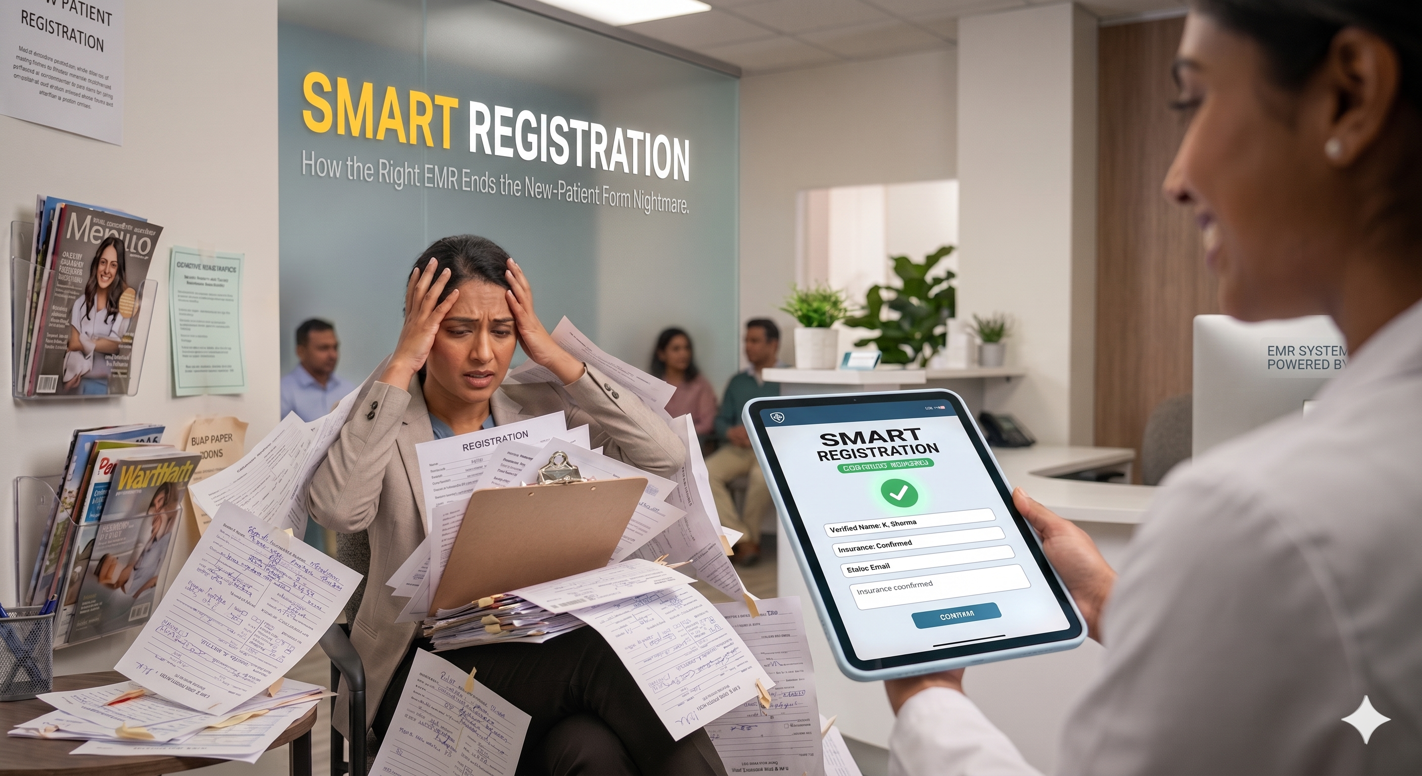 Smart Registration: How the Right EMR Ends the New-Patient Form Nightmare